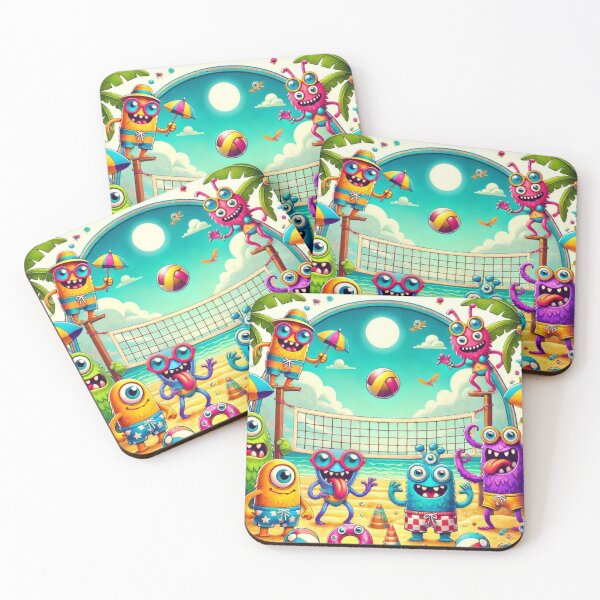 Item preview, Monster-iffic Beach Party designed and sold by Willyboy16.