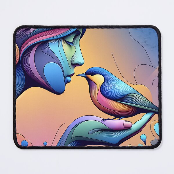 Item preview, A Bond of Trust: Fostering Connection with a Feathered Friend designed and sold by 0penvimark.