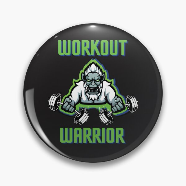 Item preview, Workout Warrior Indomitable design 1 designed and sold by FuddalanDesigns.