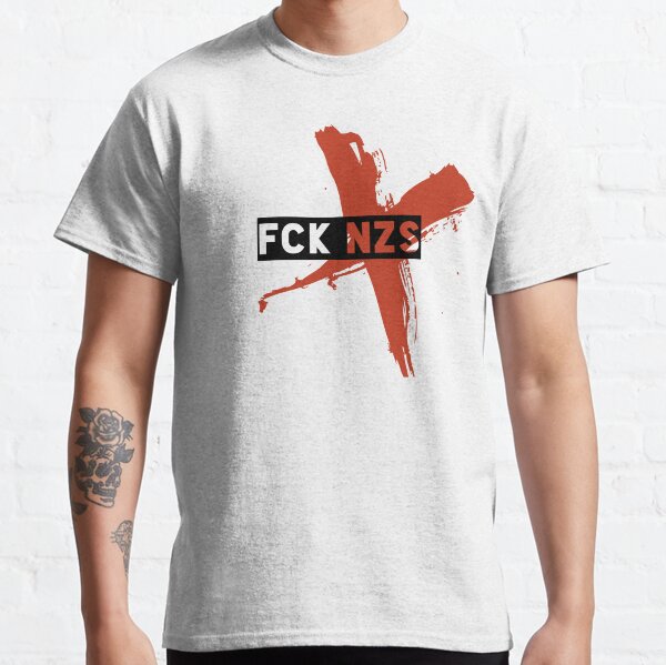 Artikel-Vorschau von FCK NZS Fuck Nazis Geschenk Idee Anti Rassismus, designt und verkauft von sixwalls.