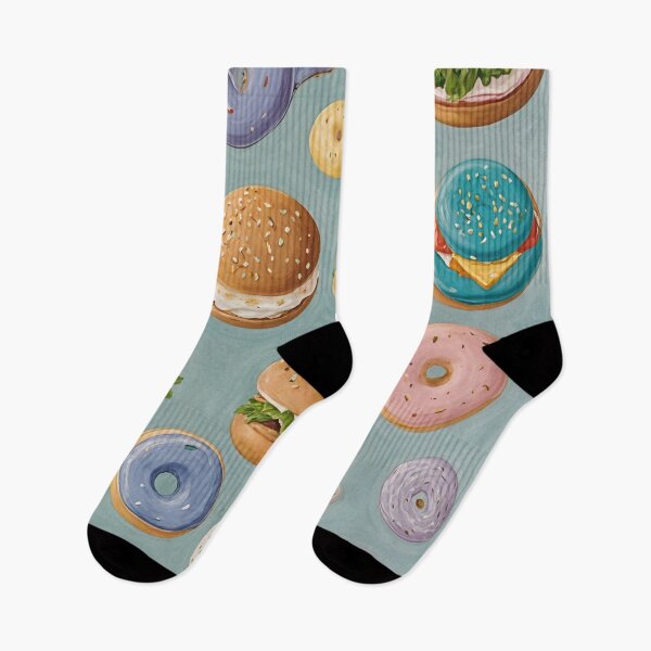Item preview, Delicias caprichosas: diseño de comida chatarra en colores pastel designed and sold by Lizetteh.