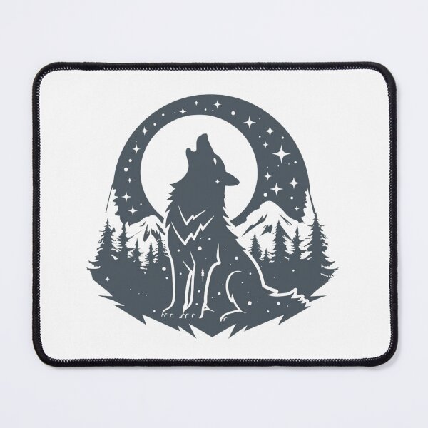 Item preview, Outdoor Wolf Design designed and sold by NicolasGlowArt.