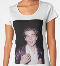 Leonardo DiCaprio - Pale Blue Eyes Women's Premium T-Shirt