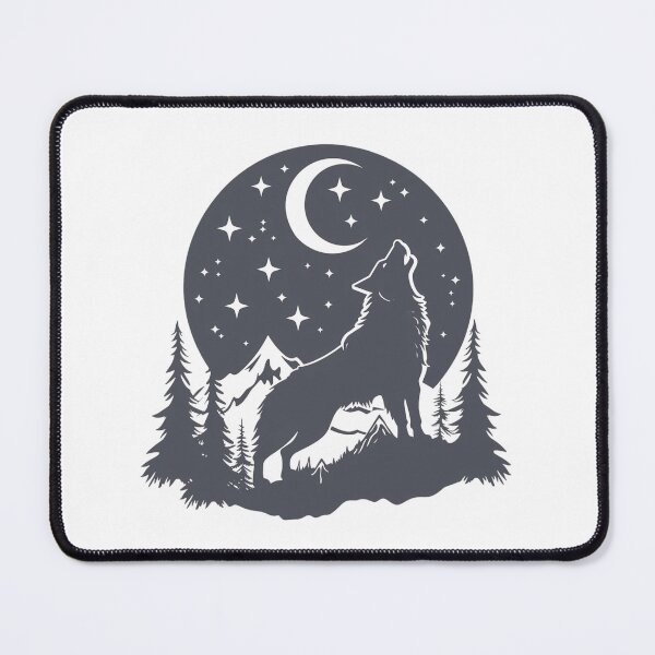 Item preview, Howling Wolf Outdoor designed and sold by NicolasGlowArt.