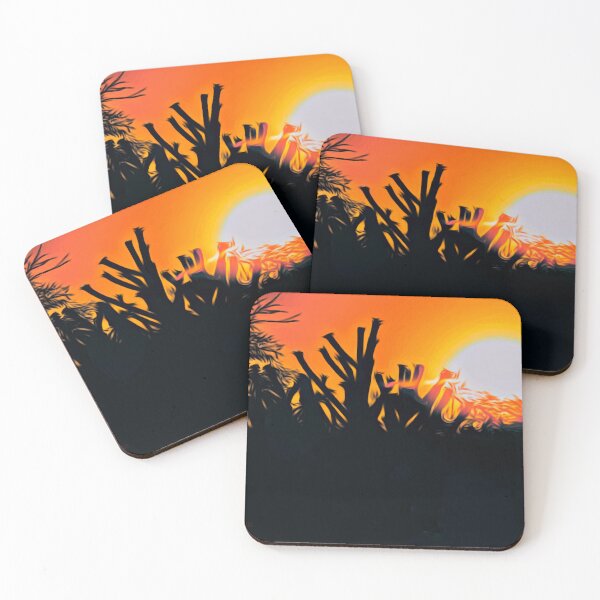 Item preview, Great sunrise and trees  designed and sold by Magit Cornelius.