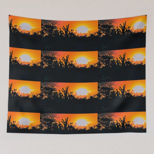 Item preview, Great sunrise and trees  designed and sold by Magit Cornelius.
