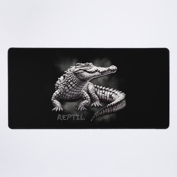 Artikelvorschau, Reptil, Alligator, Krokodil, Reptil, prähistorisch, Raubtier, Fluss, Wasser, Sumpf. entworfen und verkauft von CrisMor-Art.