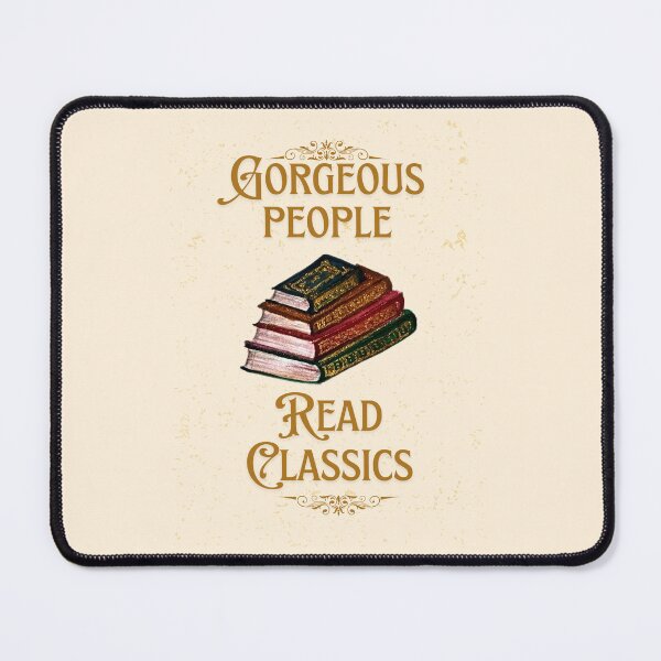 Item preview, Gorgeous people read classics - book lover designed and sold by Sapna Rai.
