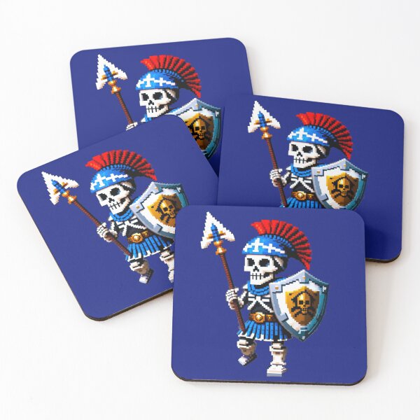 Item preview, Hoplite Skeleton: Pixel Art Warrior designed and sold by Ronny-Owiso.