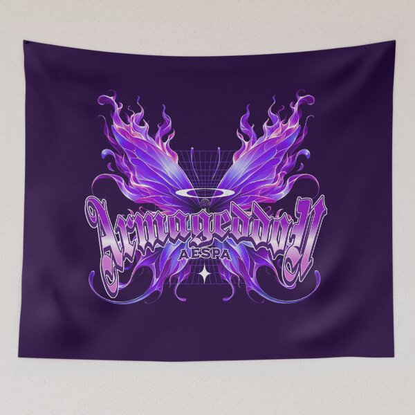Item preview, AESPA Armageddon MY kpop typography text Morcaworks designed and sold by Morcawork.