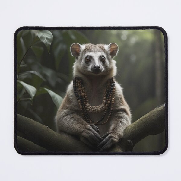 Item preview, Majestic Lemur with Traditional Beads - LaLi Designs designed and sold by LaLi-Designs.