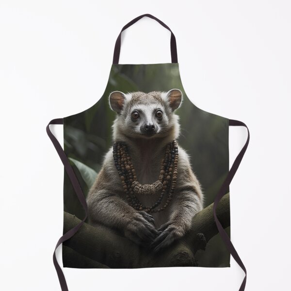 Item preview, Majestic Lemur with Traditional Beads - LaLi Designs designed and sold by LaLi-Designs.