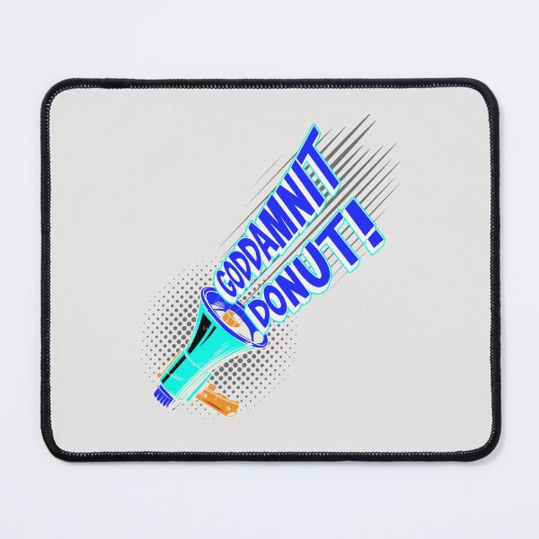 Item preview, Dungeon Crawler Carl Goddamnit Donut Blue designed and sold by FYS-Arte-Style.
