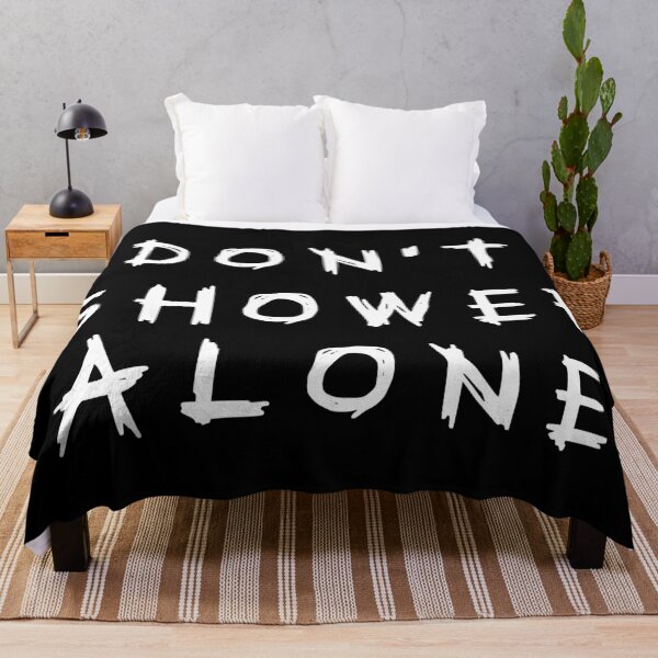 Item preview, Don't Shower Alone (white) designed and sold by HallFlabben.