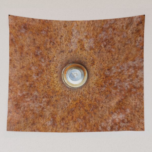Item preview, Clinch on Rusty Metal Plate designed and sold by Gaboro.