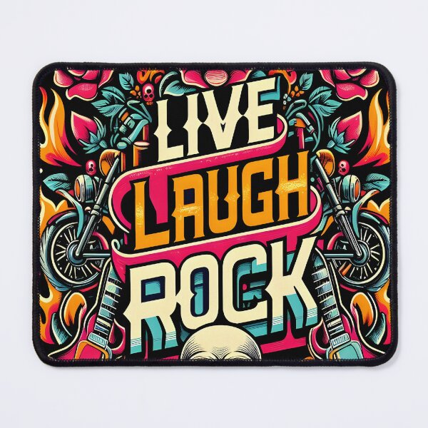 Item preview, LIVE LAUGH ROCK designed and sold by aliraweb.