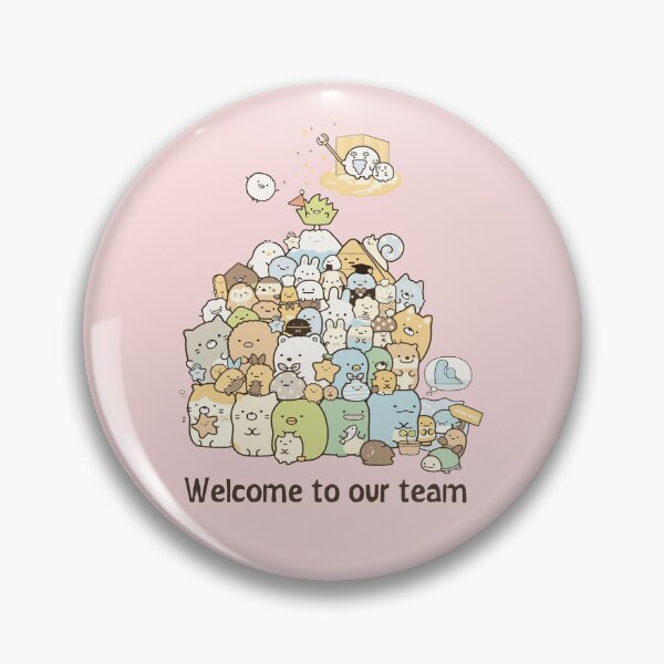 Item preview, Sumikko Gurashi Welcome to Our Team | Adorable Kawaii Group Design | Cute Characters | Japanese Pop Culture designed and sold by FEBRICAST.