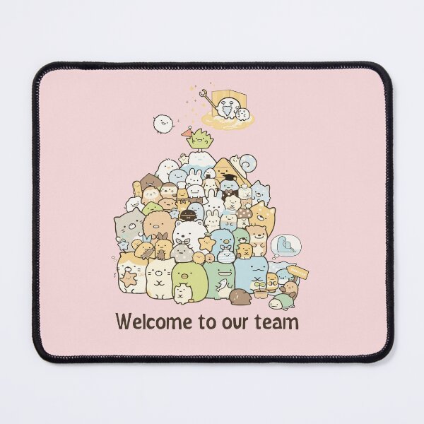 Item preview, Sumikko Gurashi Welcome to Our Team | Adorable Kawaii Group Design | Cute Characters | Japanese Pop Culture designed and sold by FEBRICAST.