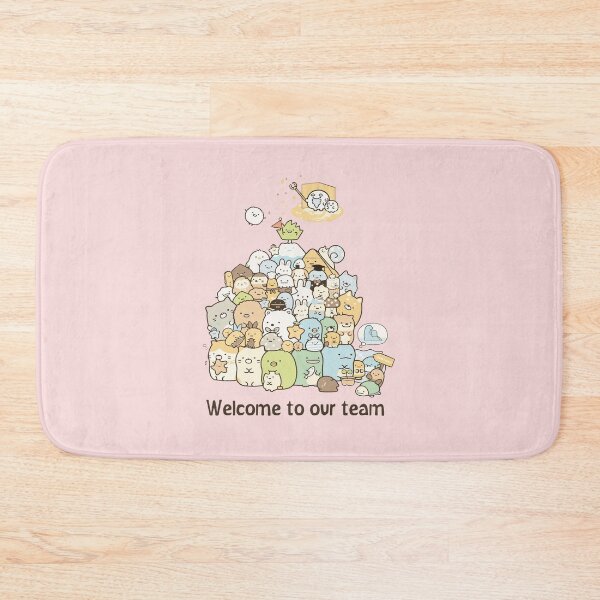 Item preview, Sumikko Gurashi Welcome to Our Team | Adorable Kawaii Group Design | Cute Characters | Japanese Pop Culture designed and sold by FEBRICAST.