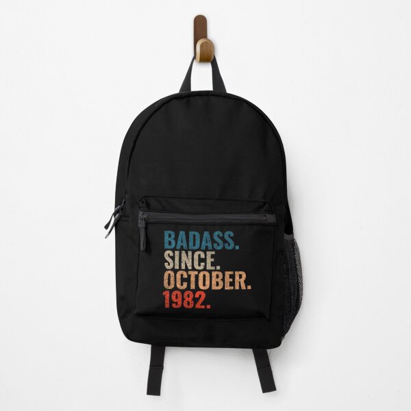 Item preview, Badass since October 1982 Vintage 1982 October birthday gift designed and sold by Teelogic.