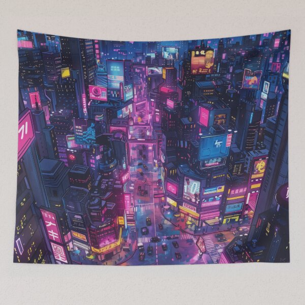 Item preview, Neon Cityscape designed and sold by palmyst.