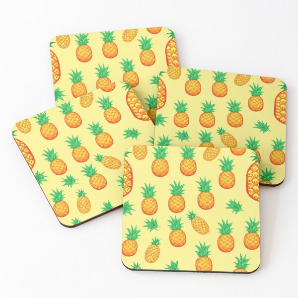 Item preview, Sunshine pineapples Summery delight Pineapple pattern designed and sold by thegamerhero.