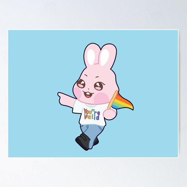 Item preview, ATEEZ (ANITEEZ)  Seonghwa's Character DDEONGbyeoli You're Valid Pride  designed and sold by LilMissRandom17.