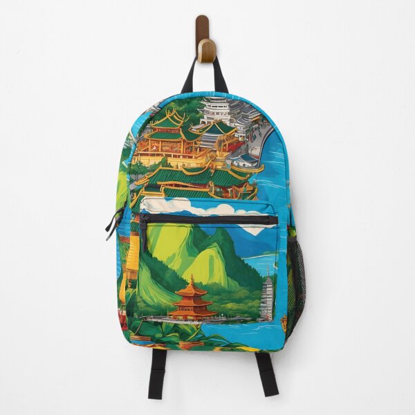 Item preview, Chongqing China Vintage Travel Tourism  designed and sold by TravelersGems.