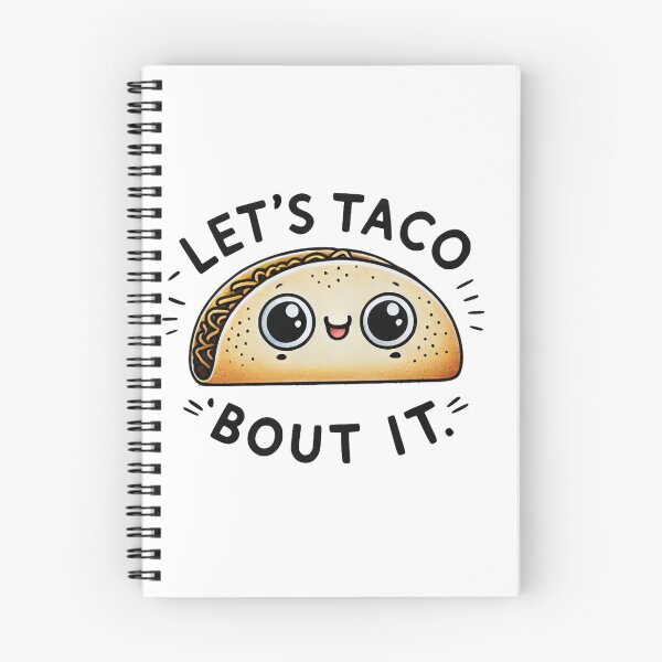 Item preview, Let's Taco Bout it funny Design for Taco Lovers designed and sold by NoCompetition.