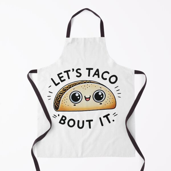 Item preview, Let's Taco Bout it funny Design for Taco Lovers designed and sold by NoCompetition.