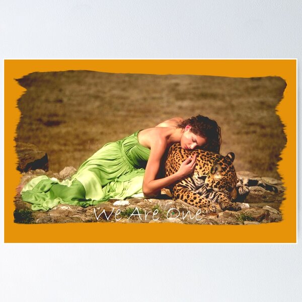 Artikel-Vorschau von WE ARE ONE (Lady and the Mexican Golden Leopard), designt und verkauft von VanyssaGraphics.