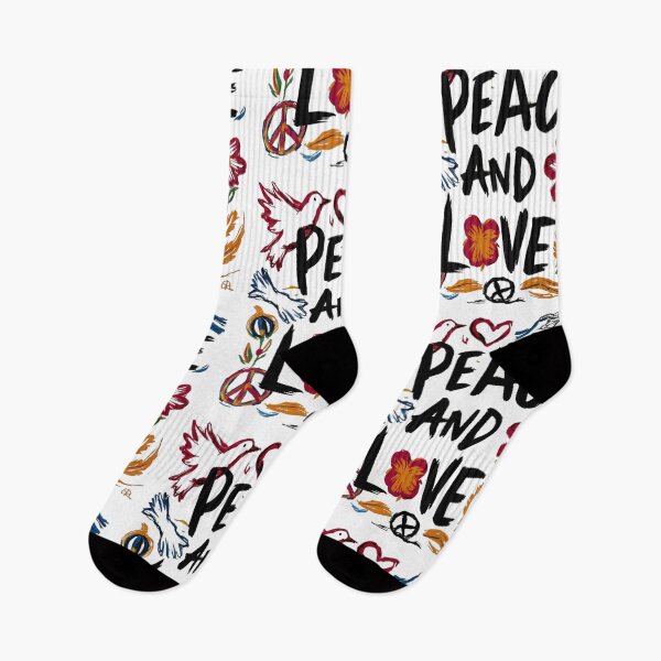 Item preview, Peace and Love designed and sold by Gentle40Winks.