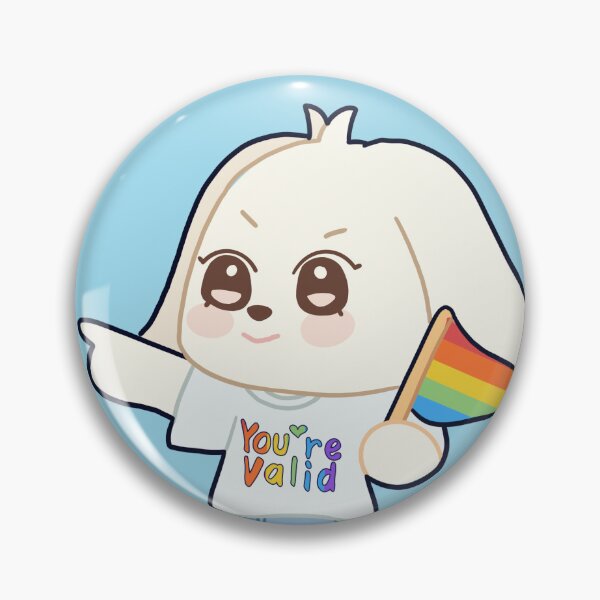 Item preview, ATEEZ (ANITEEZ) Yeosang's Character HETmongi You're Valid Pride  designed and sold by LilMissRandom17.