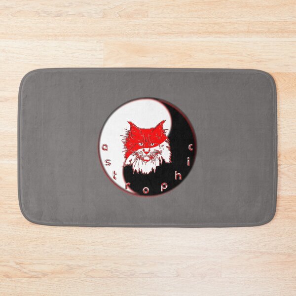 Item preview, catastrophic maine coon head feline panic fluffy portrait  designed and sold by 4rpixs.