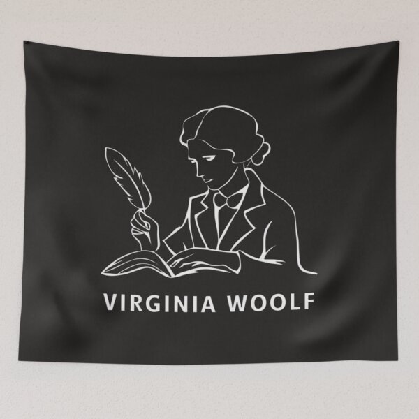 Item preview, Virginia Woolf Writer  designed and sold by Anniko Art Studio.