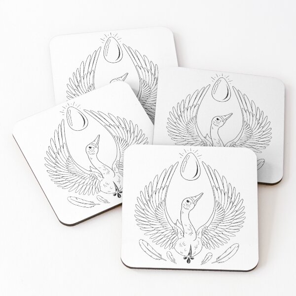 Item preview, The Goose and the Golden Egg designed and sold by ChrissyVale.