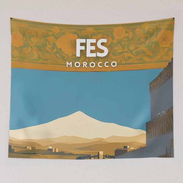 Item preview, Fes designed and sold by ZionPosteria.
