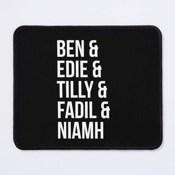 Item preview, Afterlife Calls character names print (white) designed and sold by Kristina Adams | Author & Poet.