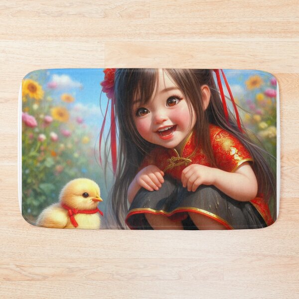 Item preview, Girl and Chicken designed and sold by RaF71PrO.