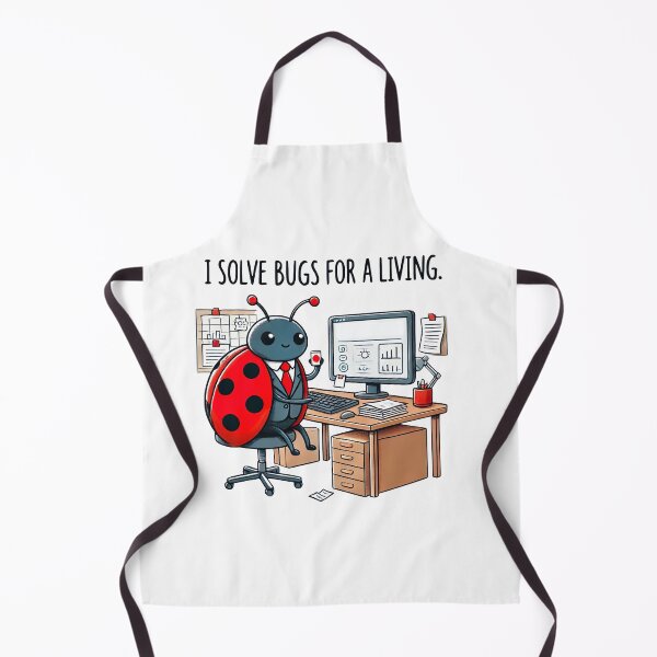 Item preview, I solve bugs for a living funny design for programmers/coders/developers designed and sold by NoCompetition.