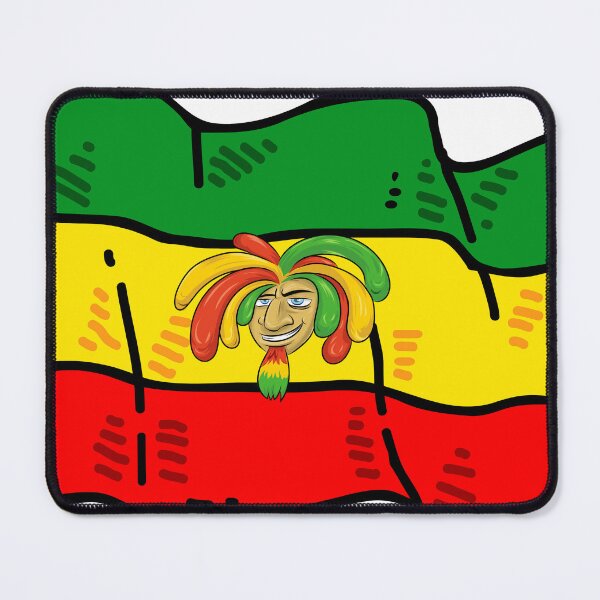 Item preview, Rasta Vibes Reggae Flag designed and sold by Taurus-Fearless.