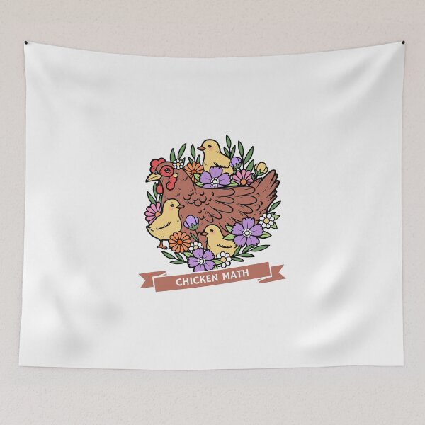 Item preview, Chicken Math designed and sold by InkBarn.