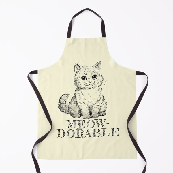 Item preview, Meowdorable – Adorable Vintage Retro Kitten for Cat Lovers designed and sold by Lovekica.
