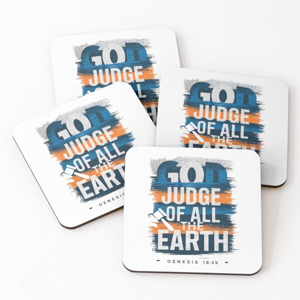 Item preview, God Judge of all the Earth, Genesis 18:25 designed and sold by Faithloveshop.