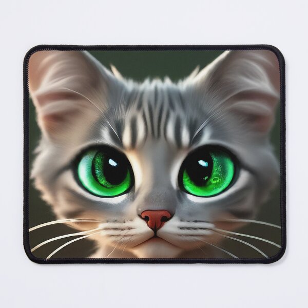 Item preview, Green Eyed Cat designed and sold by kyxur.