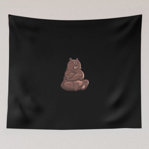 Item preview, Bear tired morning muffle designed and sold by TheWuke.