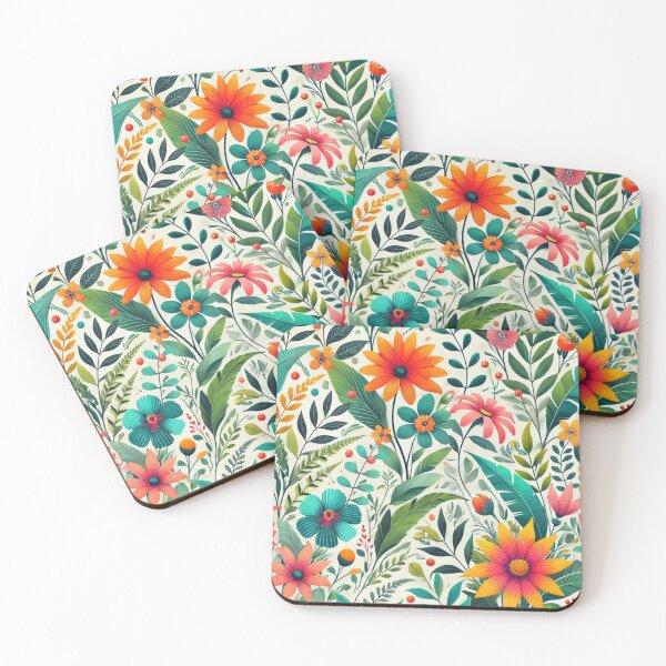 Item preview, Vibrant Botanical Delight designed and sold by nshaltiel.