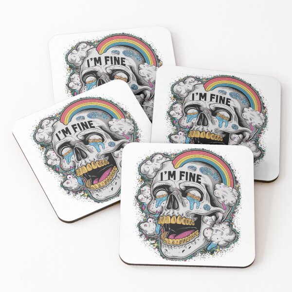 Item preview, Fragile Smile Rainbow of Melancholy designed and sold by ART ATTACK ZONE.