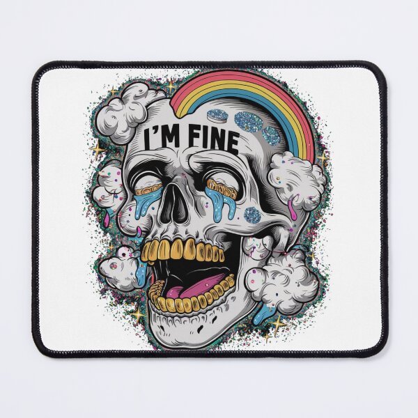 Item preview, Fragile Smile Rainbow of Melancholy designed and sold by ART ATTACK ZONE.