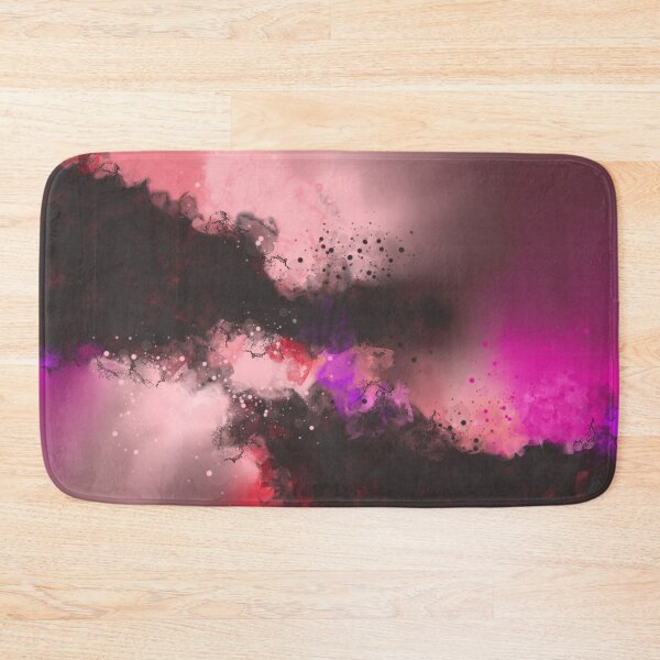 Item preview, Serenity - Pink Red Purple Black Abstract designed and sold by Joey Santiago.